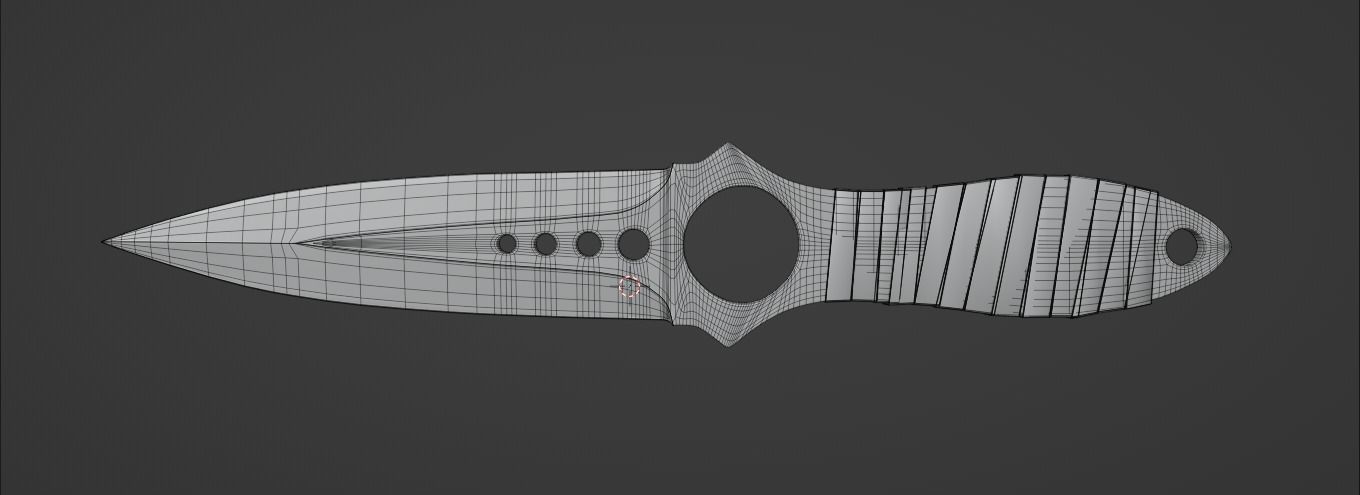 CSGO Skeleton knife FADE Game and Render ready free 3D model | CGTrader