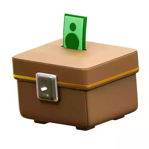 Alms Box Icon