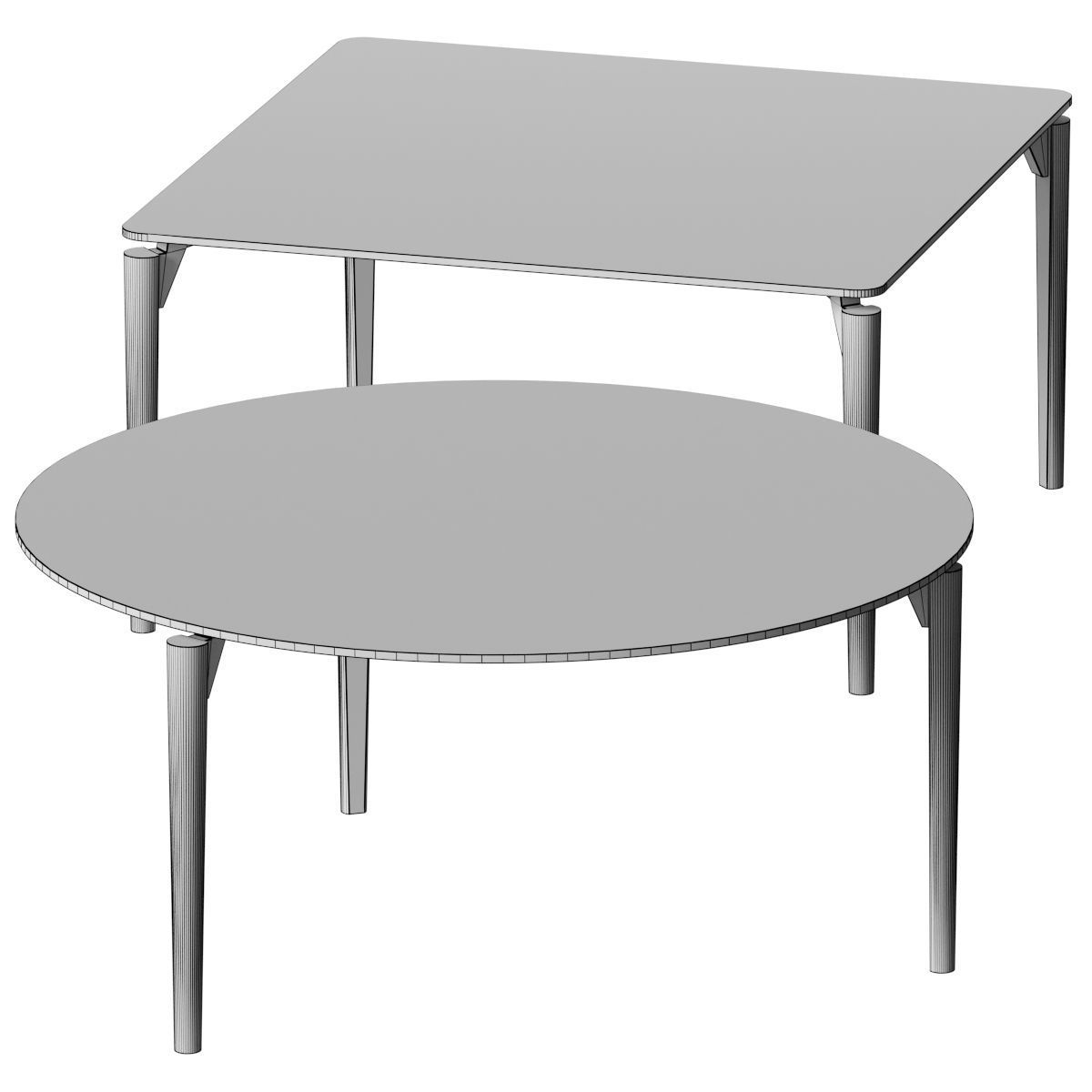 Tavolo by De Padova 3D model_1