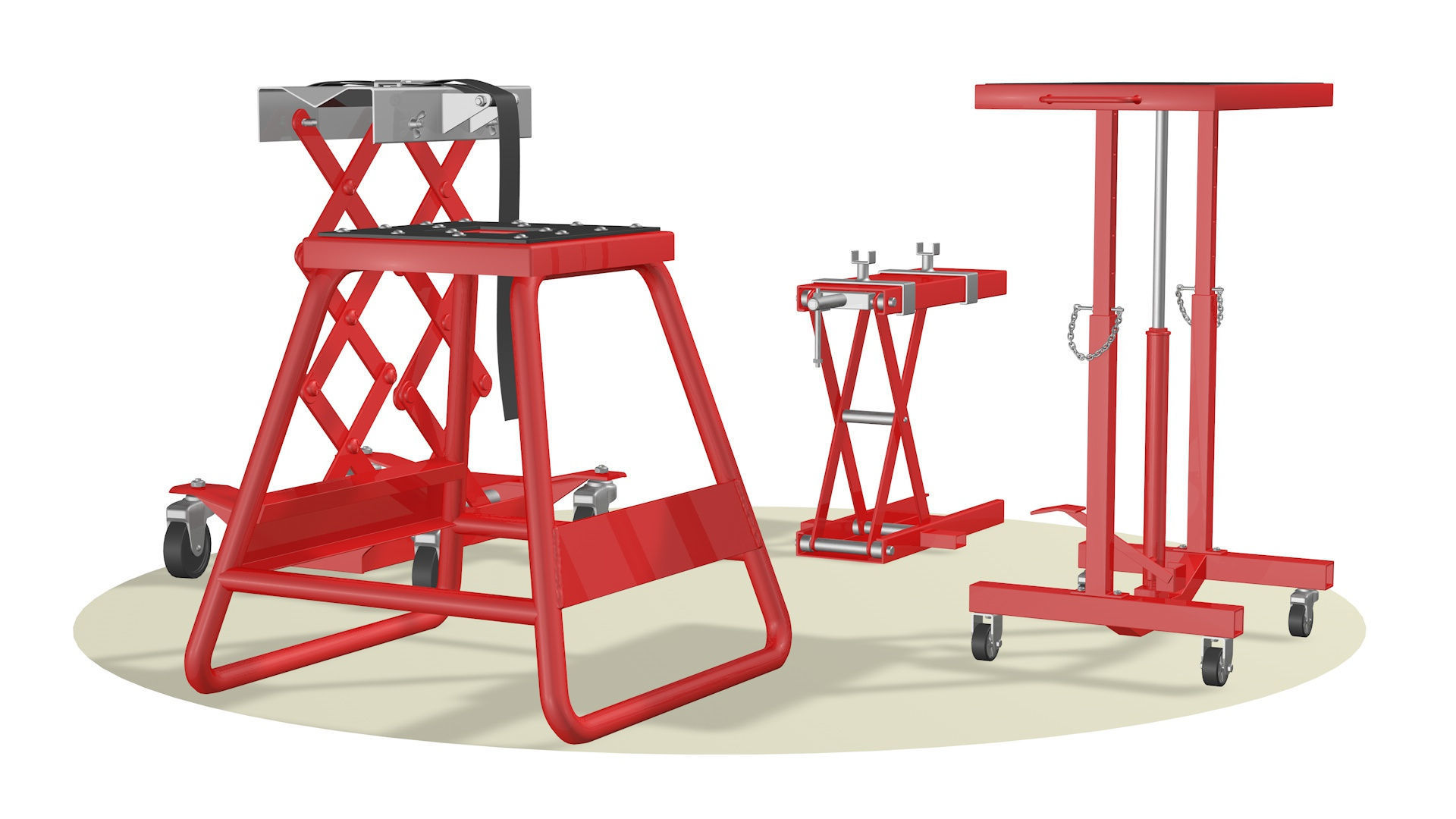 Motorcycle lifts 4  3D model_4