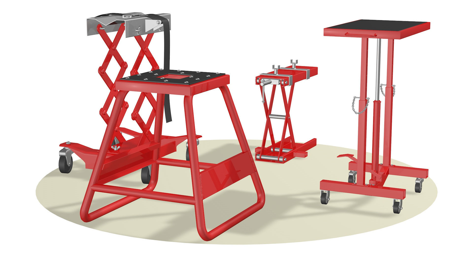 Motorcycle lifts 4  3D model_9