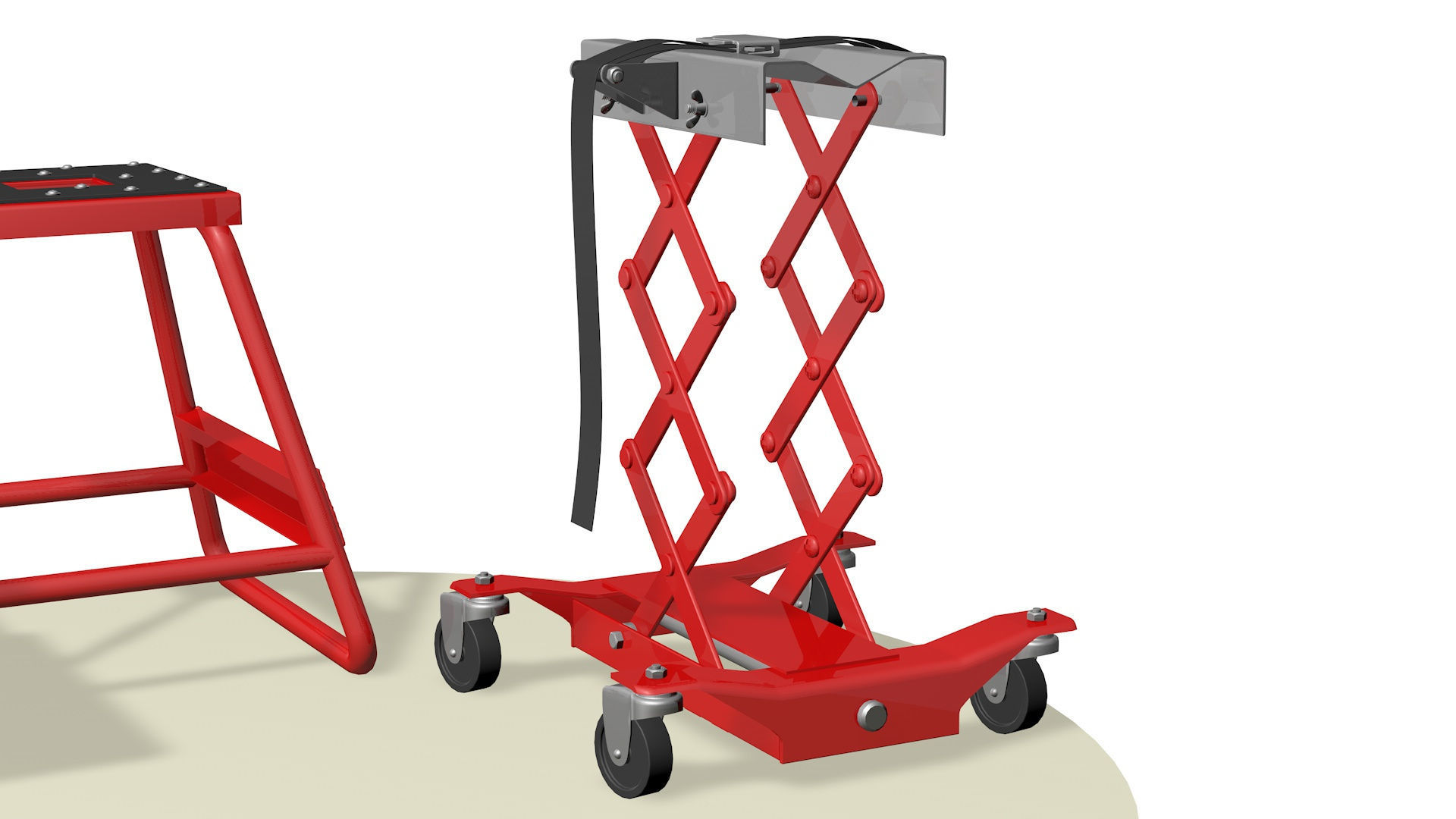 Motorcycle lifts 4  3D model_5
