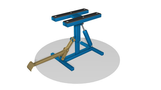 Motorcycle lift R5 3D model