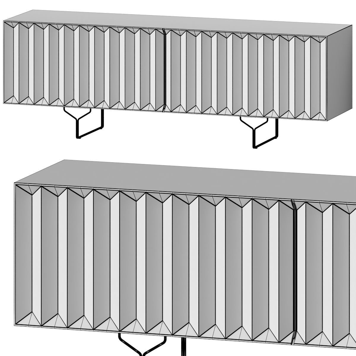 Roche Bobois ZIG ZAG 3D model_1