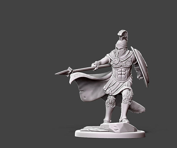 spartan vanguard I - 35mm scale 3D print model