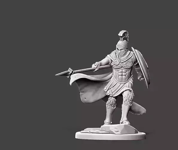 spartan vanguard I - 35mm scale