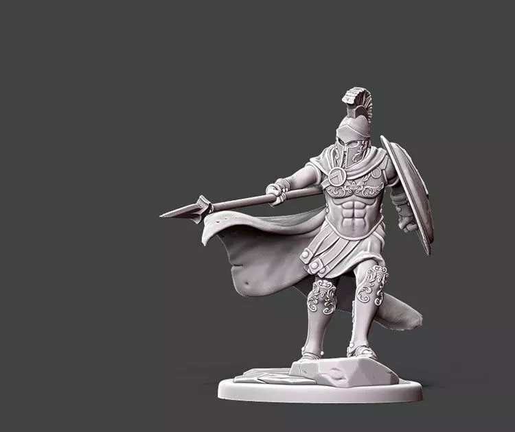 spartan vanguard I - 35mm scale 3D print model