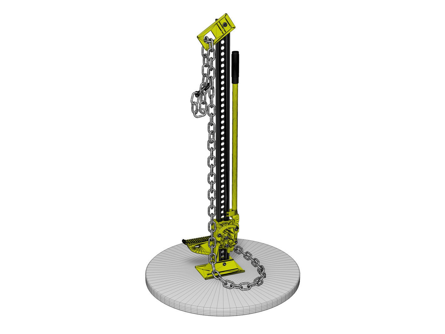 High jack  3D model_9
