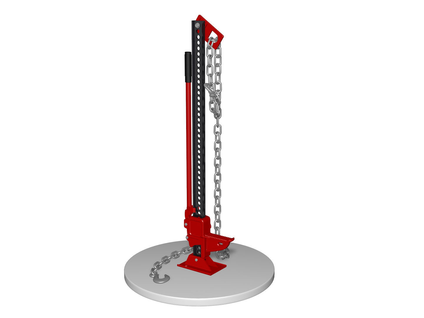 High jack  3D model_2