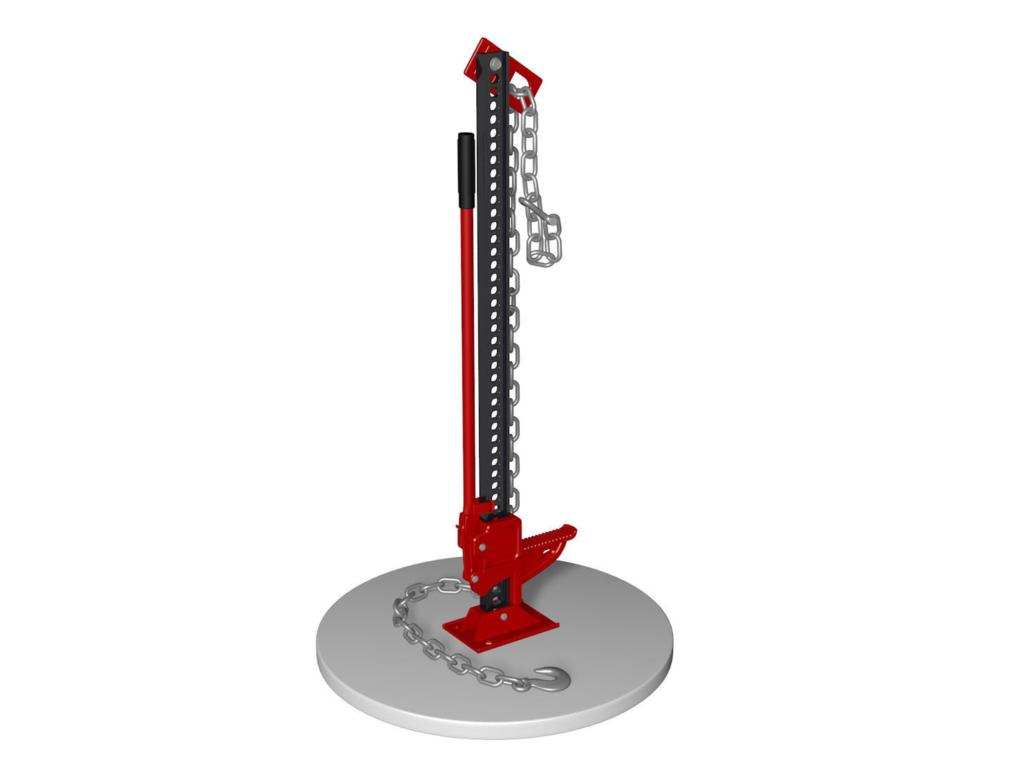 High jack  3D model_3