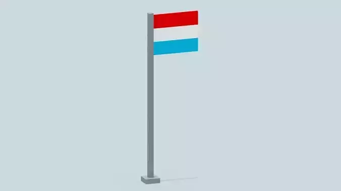 Luxembourg Flag