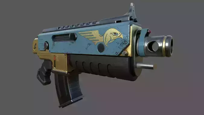 Bolter of Steppe Hawks chapter Free 3D model