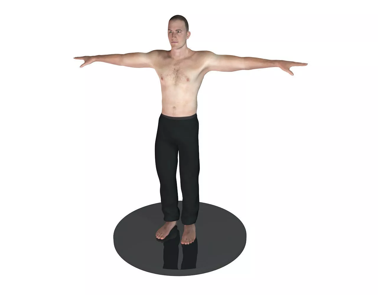 Human R2 3D model