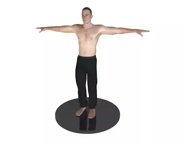 Human R2 3D model