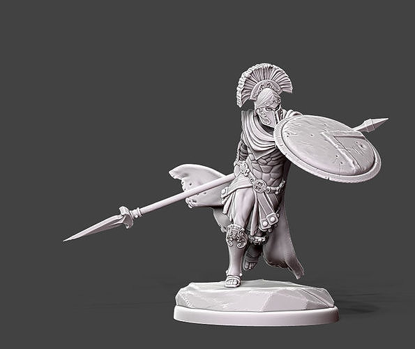 spartan vanguard II - 35mm scale 3D print model