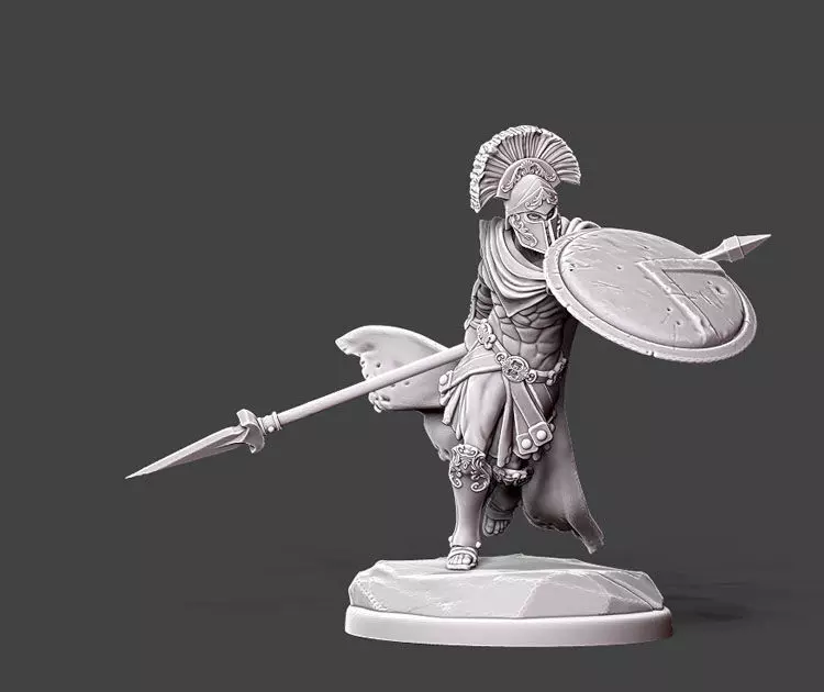 spartan vanguard II - 35mm scale 3D print model_0