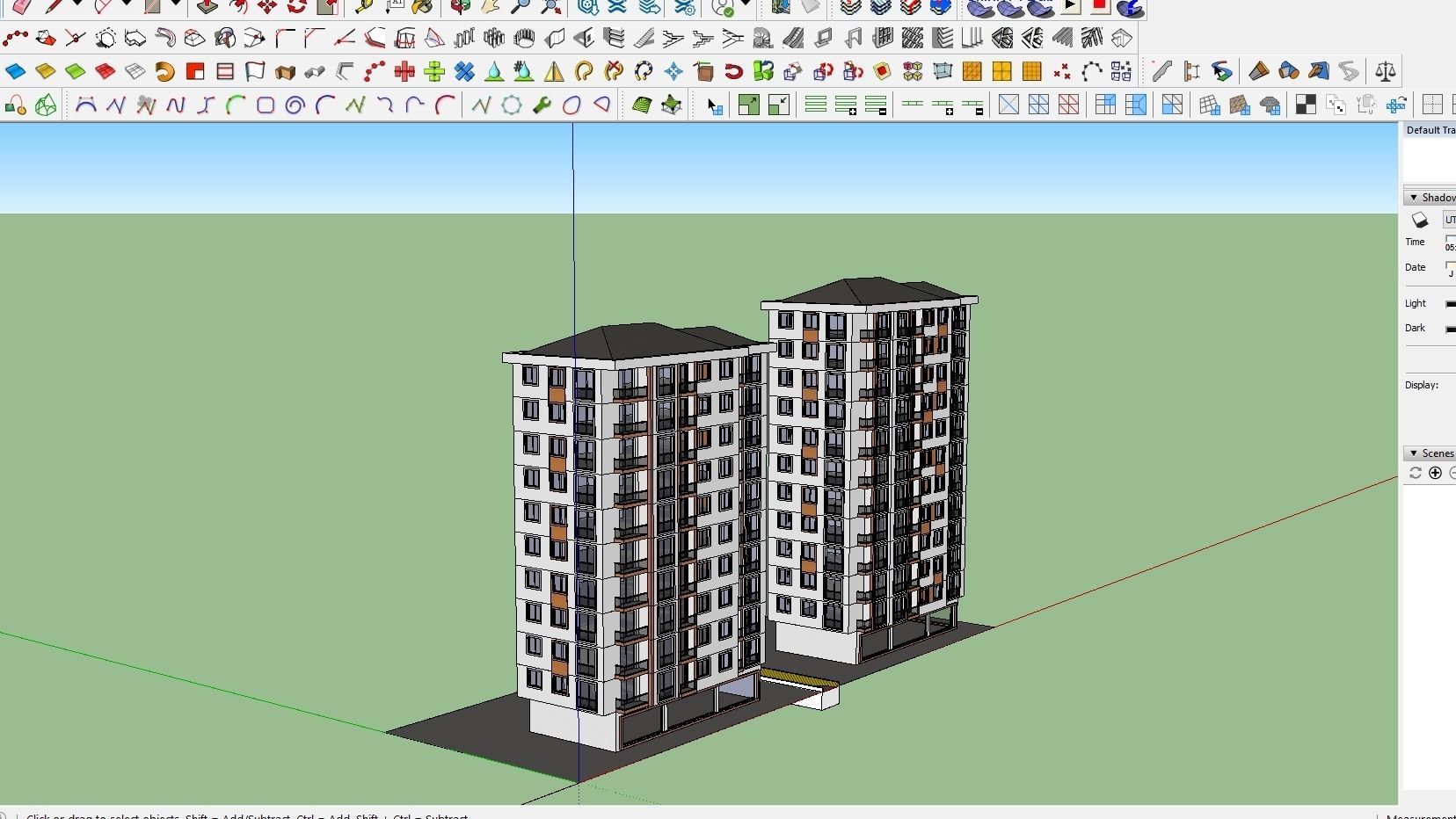 HOUSE 15 Low-poly 3D model_1