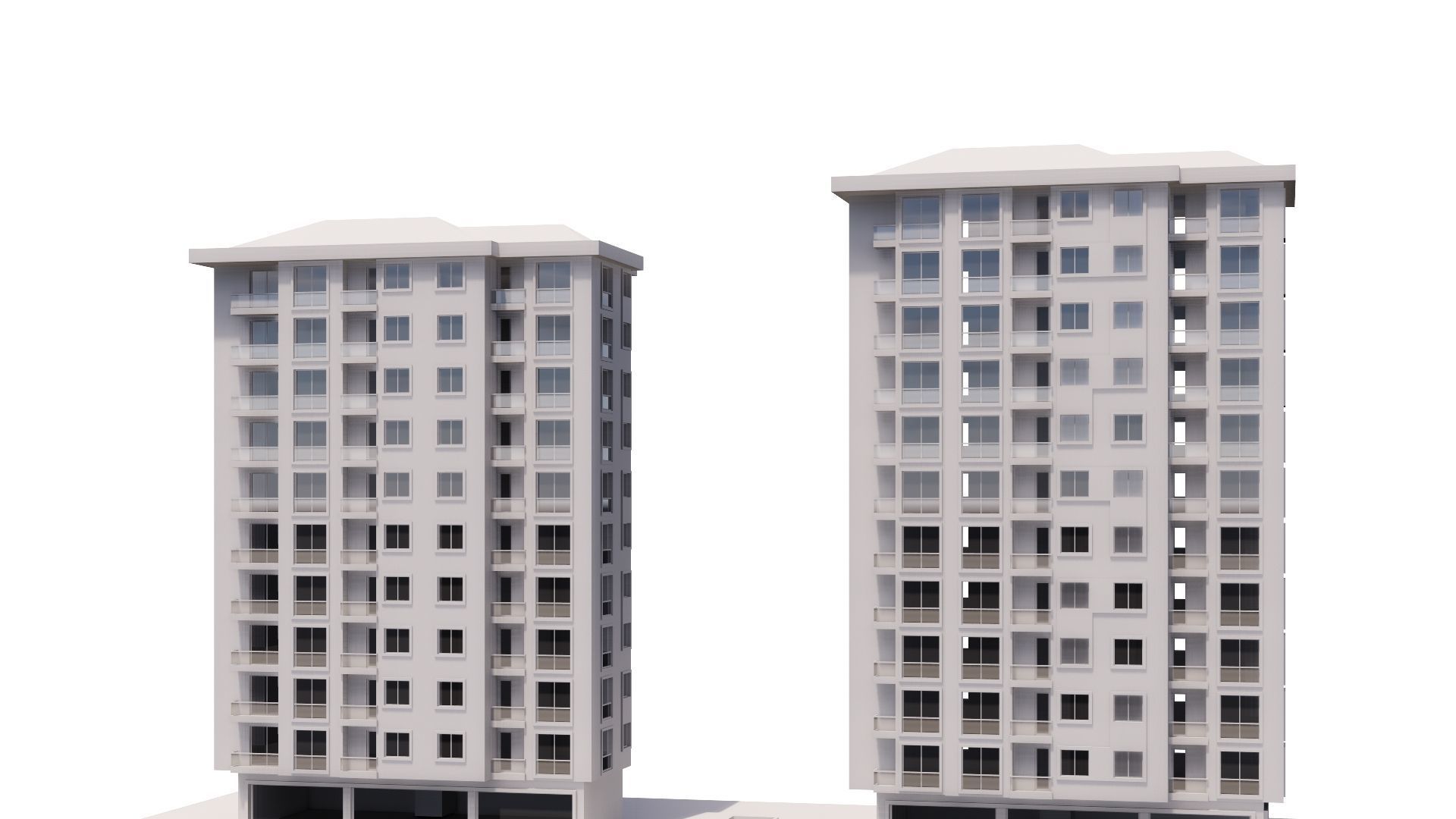 HOUSE 15 Low-poly 3D model_51