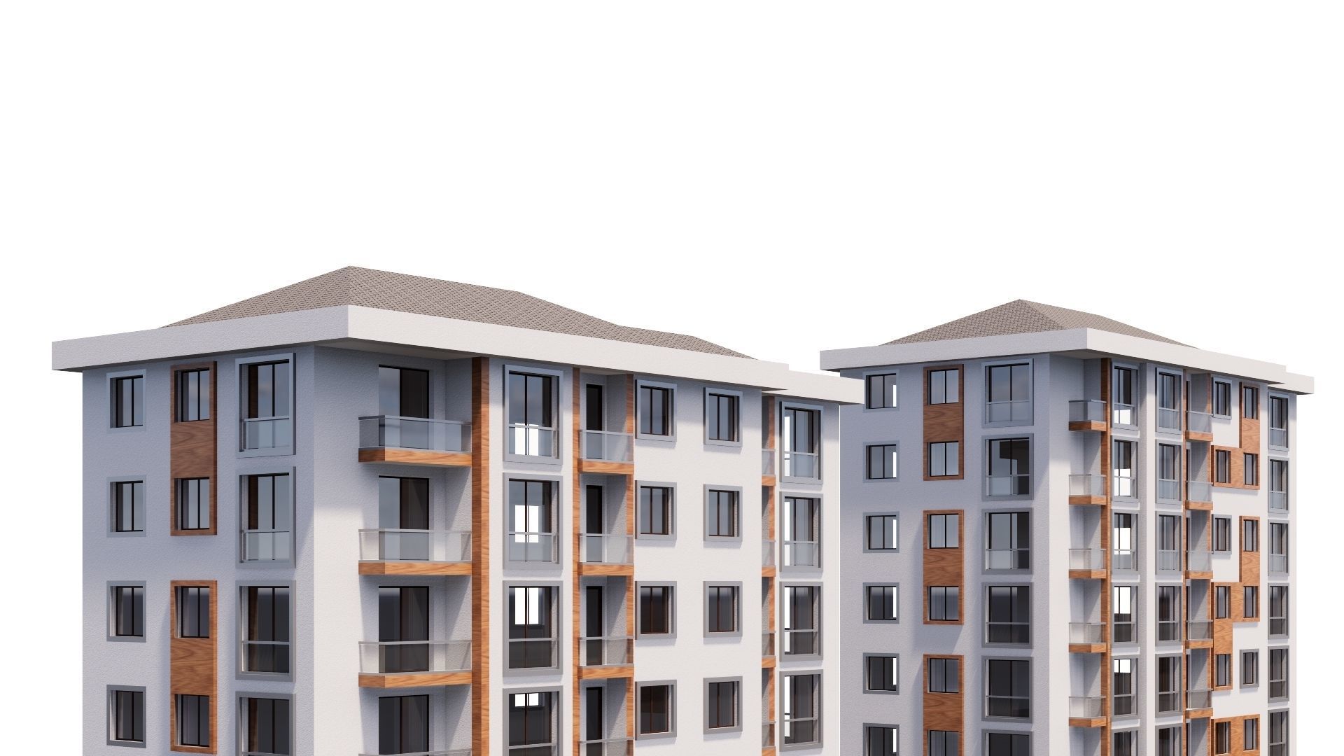 HOUSE 15 Low-poly 3D model_30