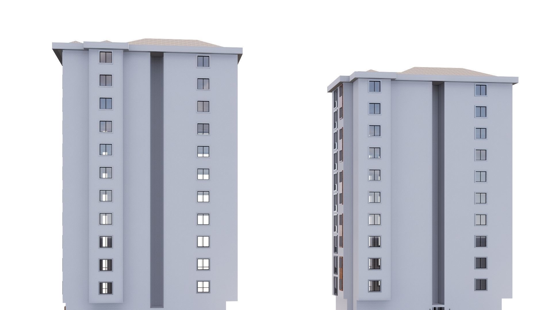 HOUSE 15 Low-poly 3D model_13