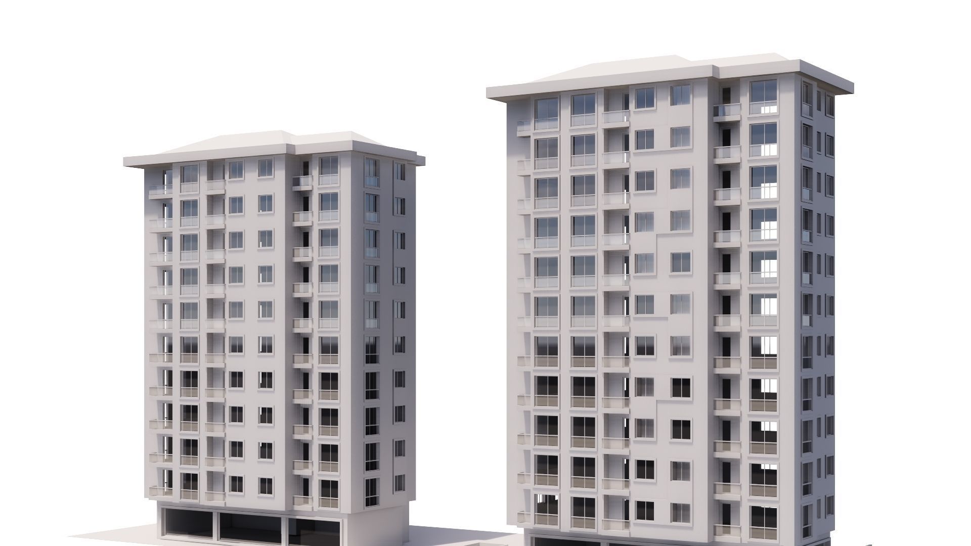 HOUSE 15 Low-poly 3D model_52