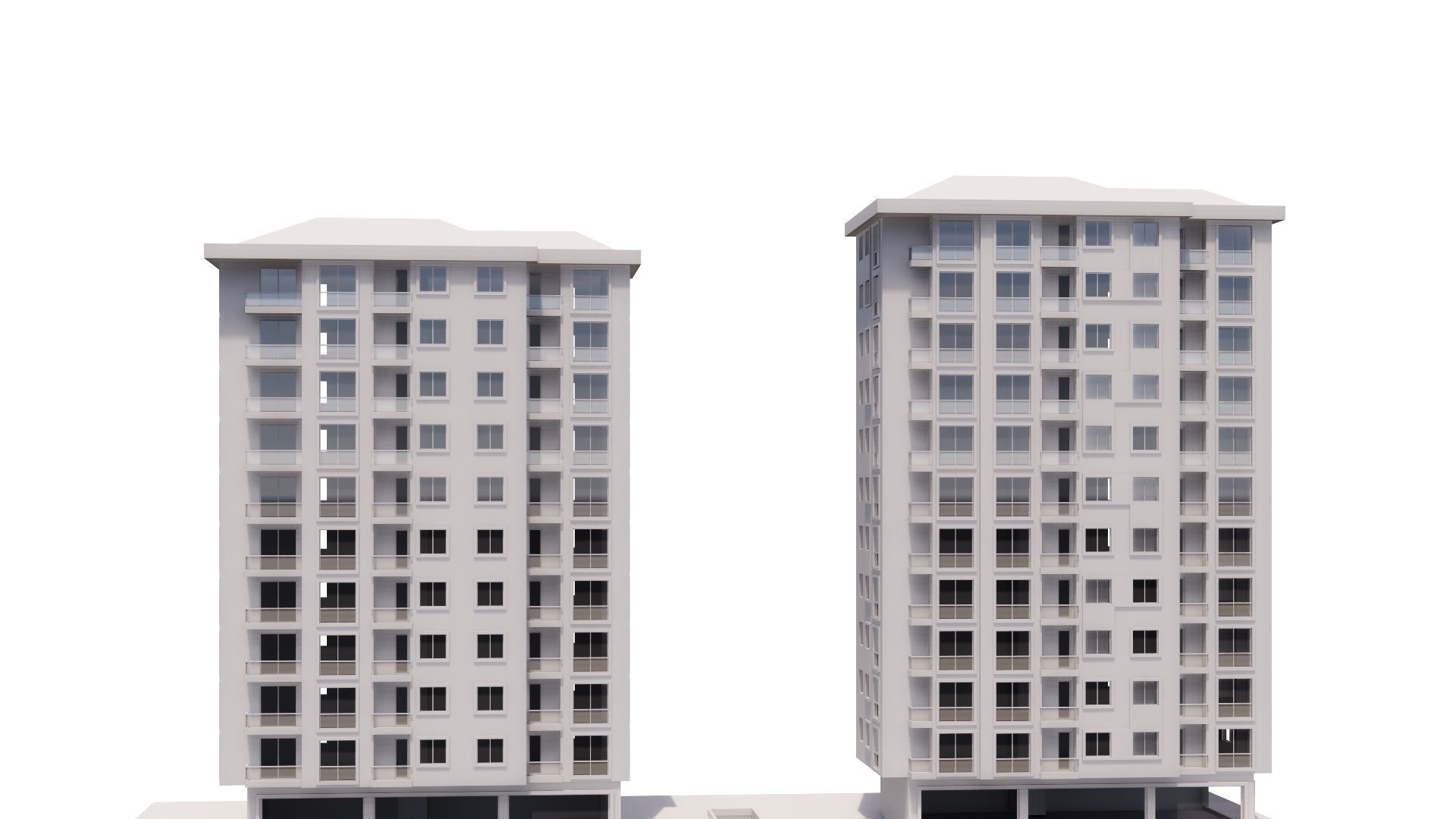 HOUSE 15 Low-poly 3D model_50