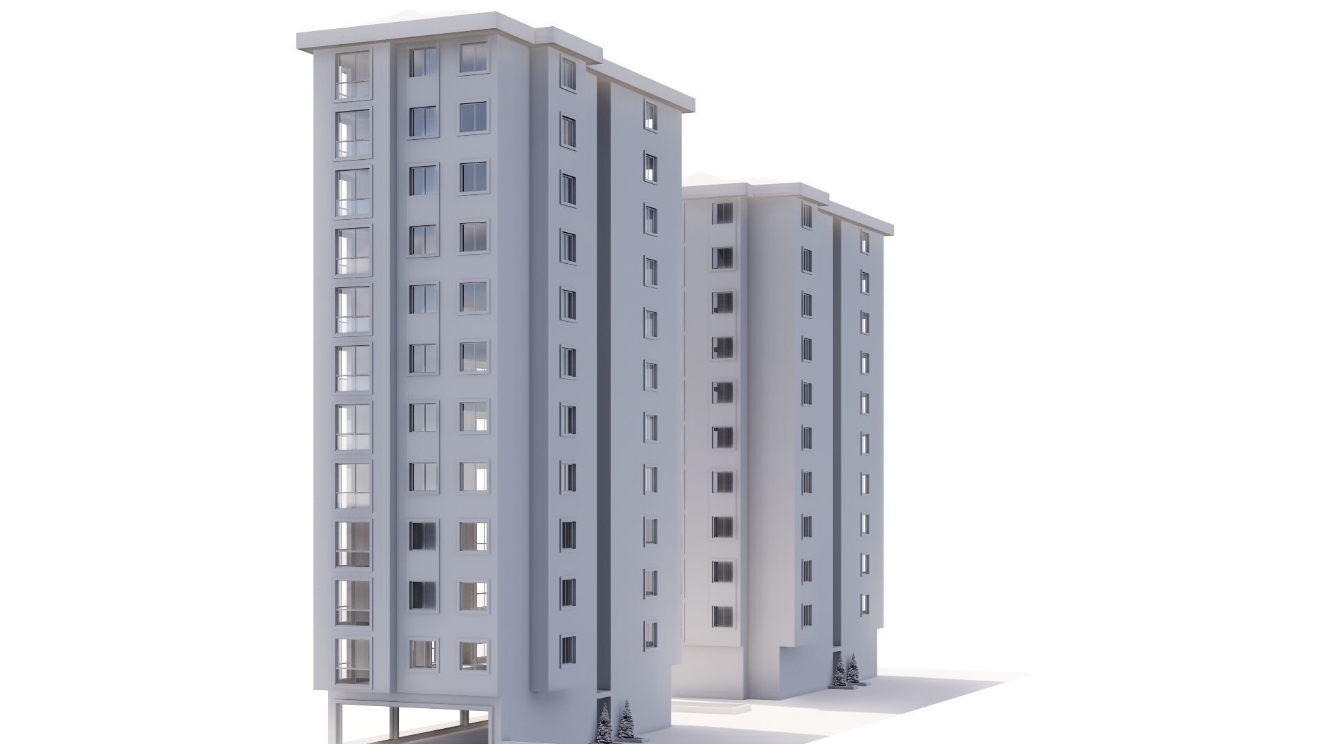 HOUSE 15 Low-poly 3D model_55