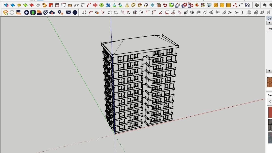 HOUSE 22 Low-poly 3D model_3
