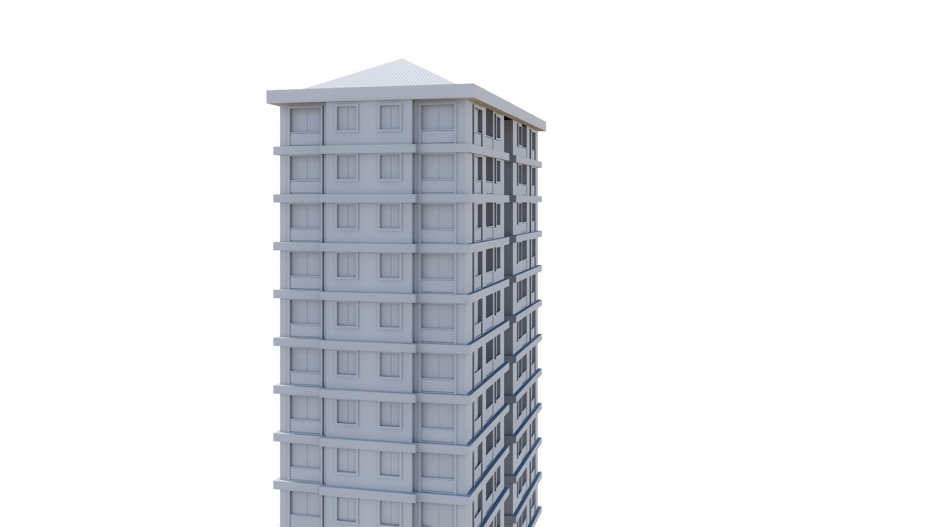 HOUSE 22 Low-poly 3D model_42