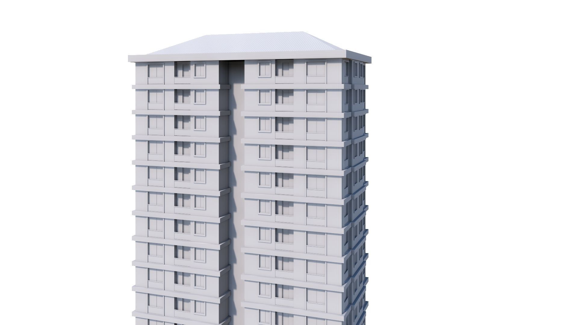 HOUSE 22 Low-poly 3D model_46