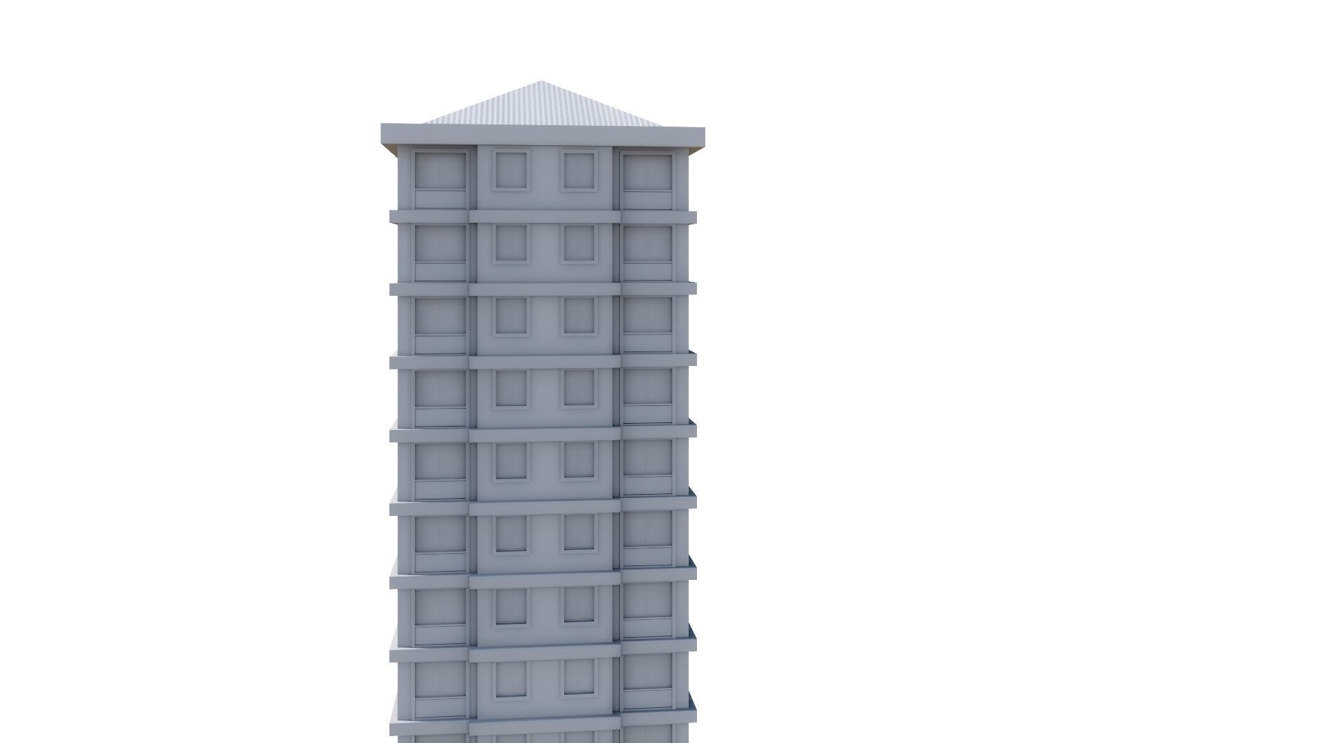 HOUSE 22 Low-poly 3D model_52