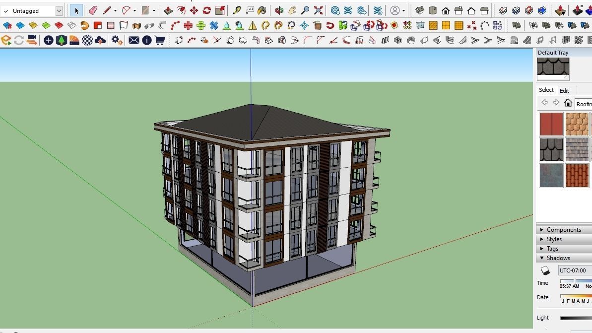 HOUSE 24 Low-poly 3D model_1