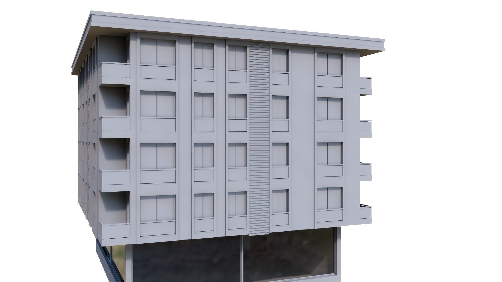 HOUSE 24 Low-poly 3D model_42