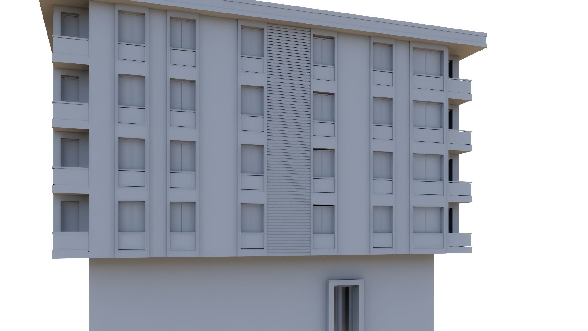 HOUSE 24 Low-poly 3D model_48