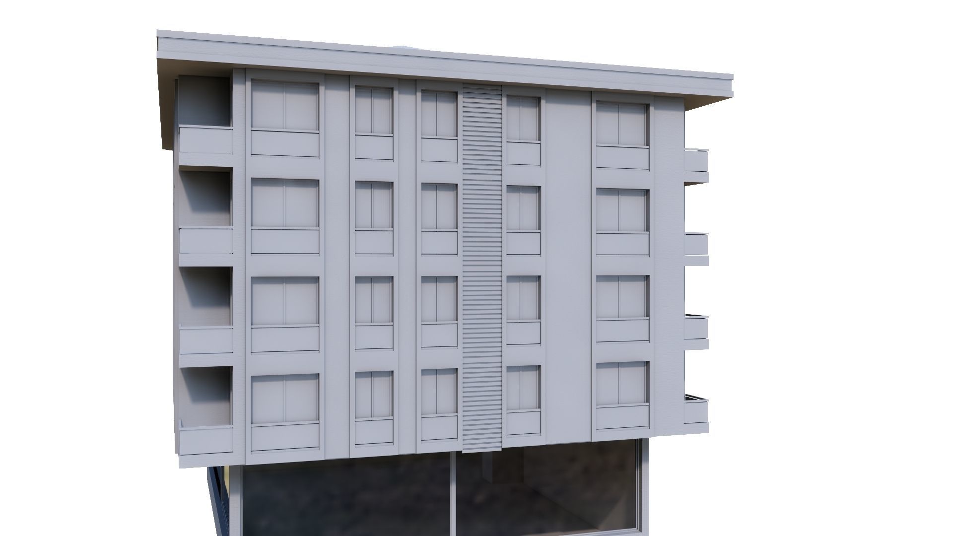 HOUSE 24 Low-poly 3D model_43