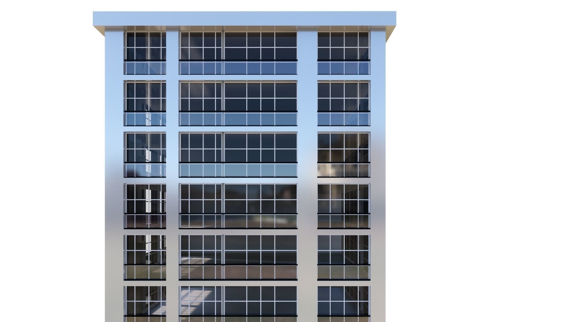 HOUSE 26 Low-poly 3D model_5