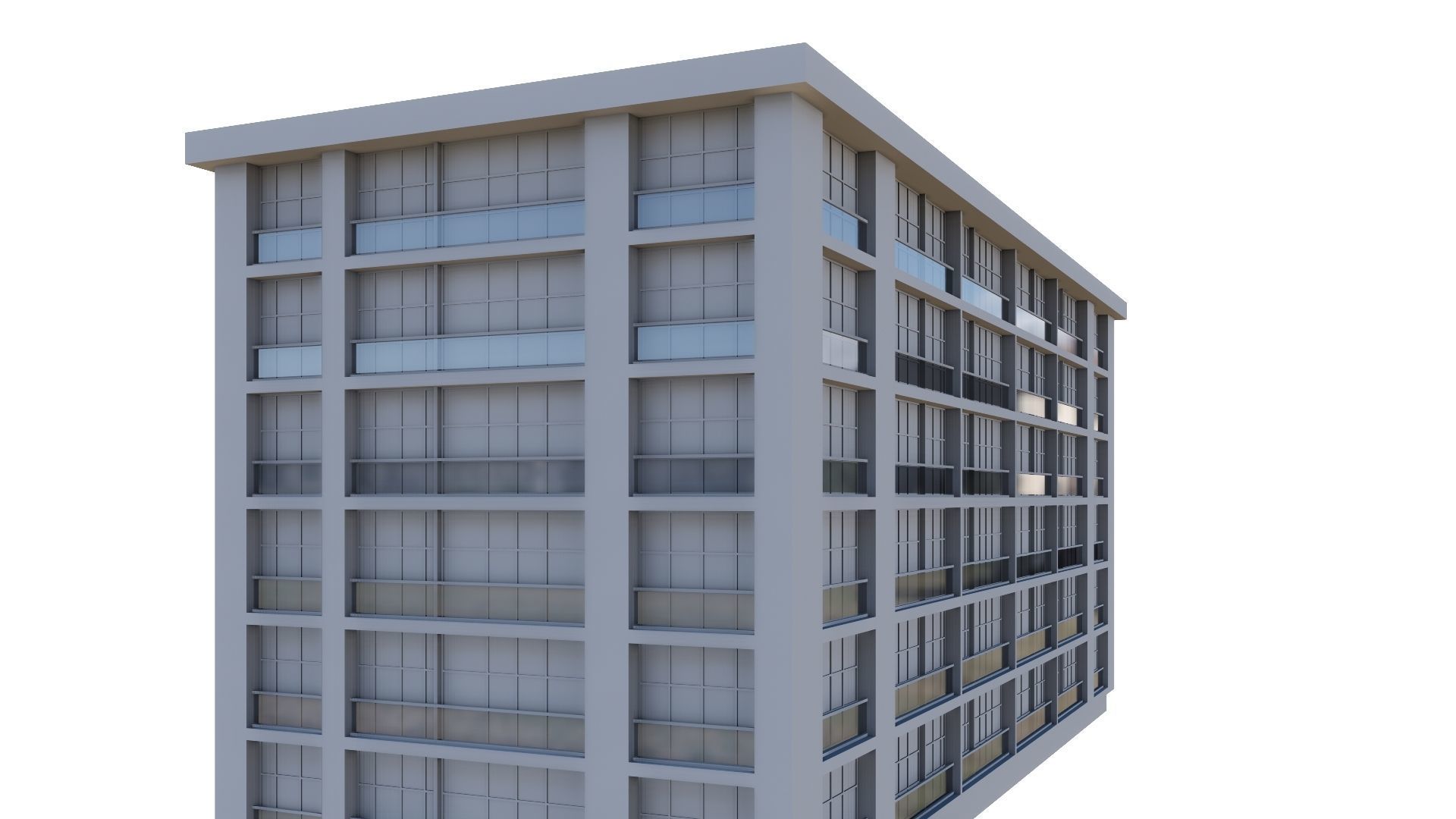 HOUSE 26 Low-poly 3D model_43