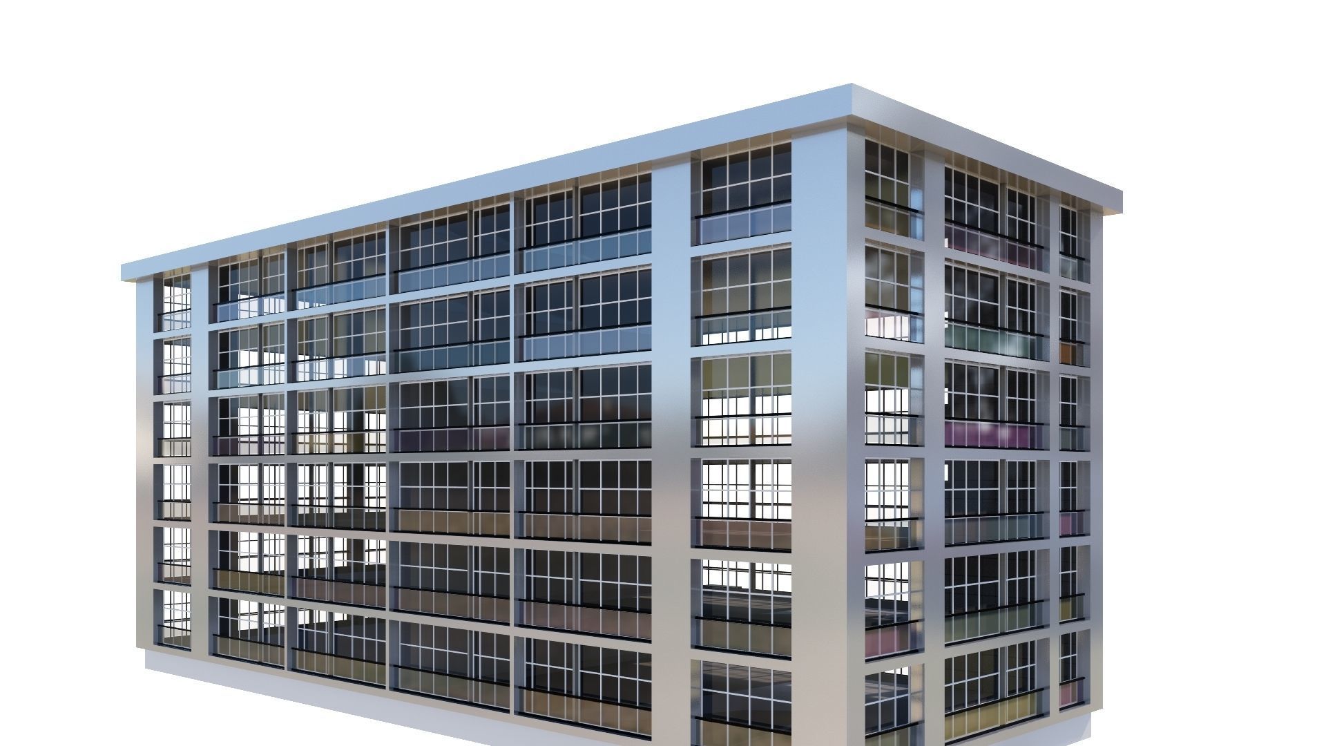 HOUSE 26 Low-poly 3D model_21