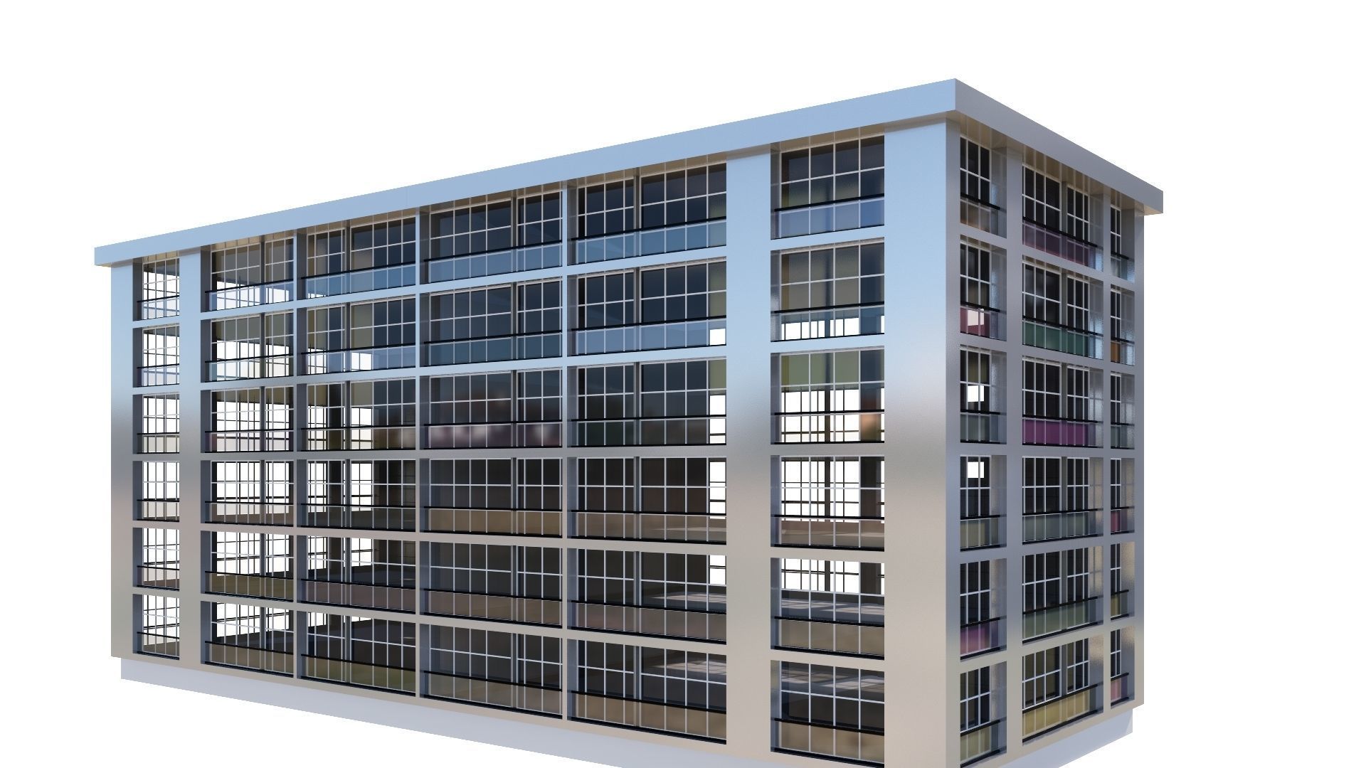 HOUSE 26 Low-poly 3D model_20