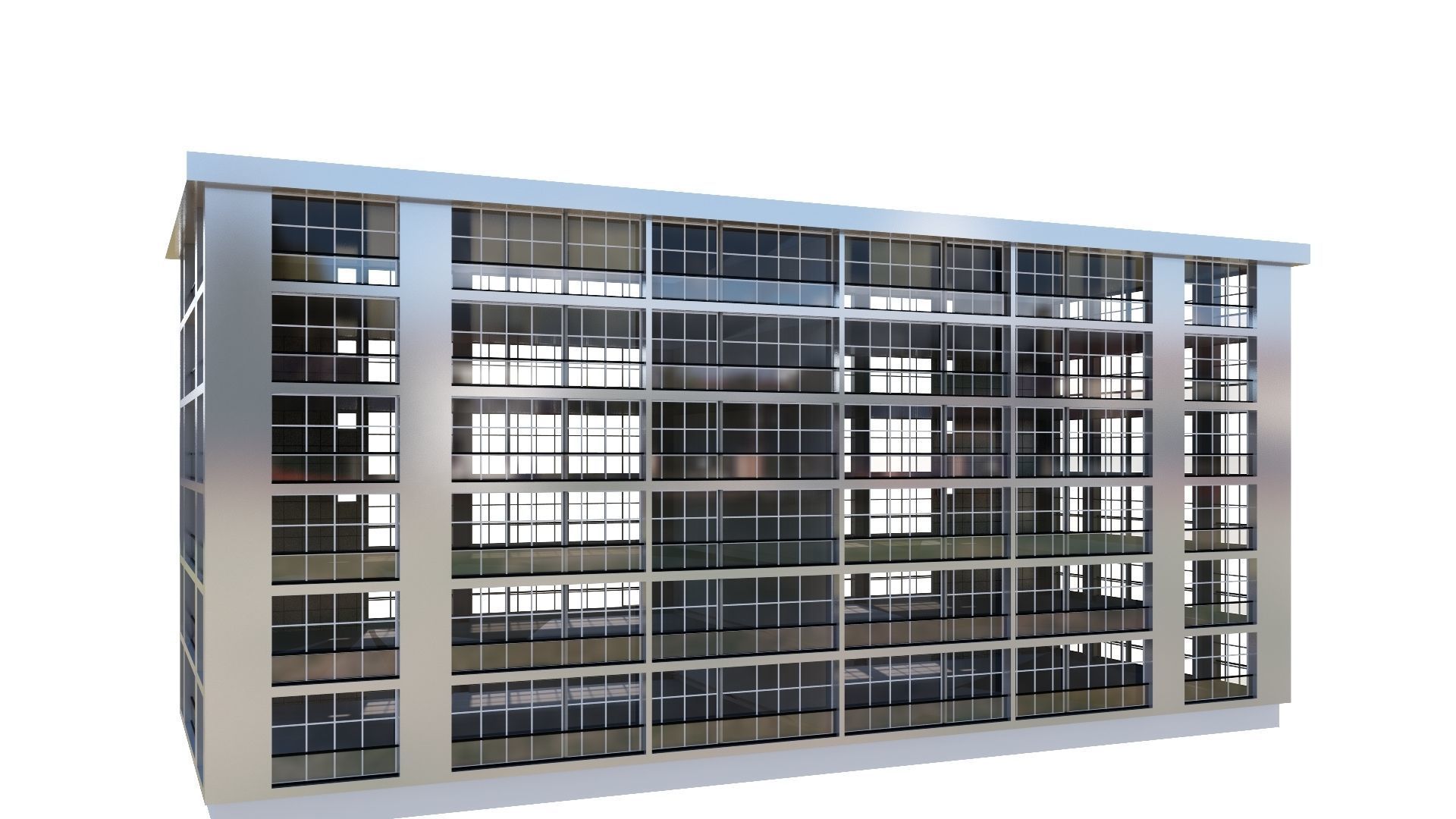 HOUSE 26 Low-poly 3D model_16