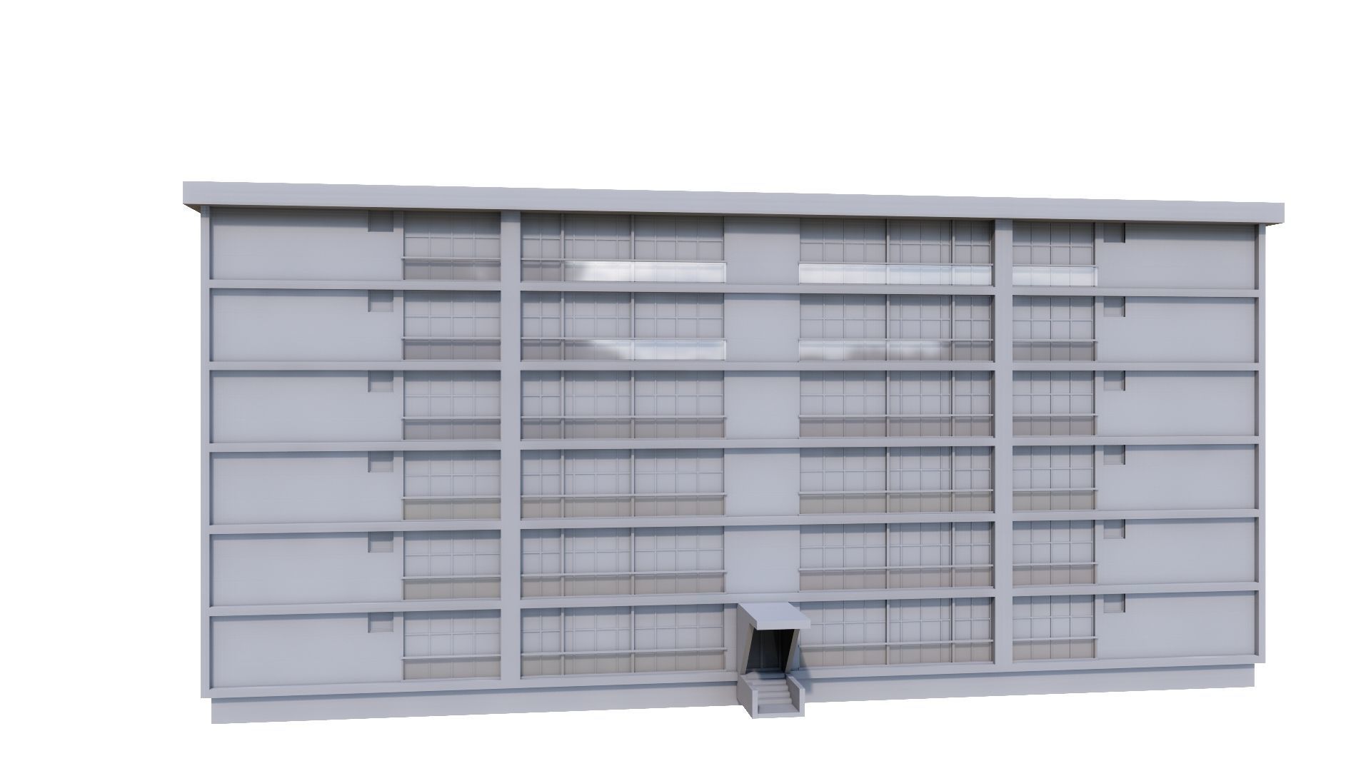 HOUSE 26 Low-poly 3D model_47