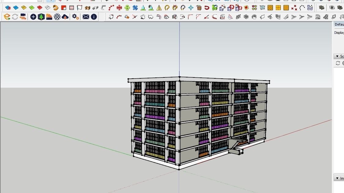 HOUSE 26 Low-poly 3D model_1