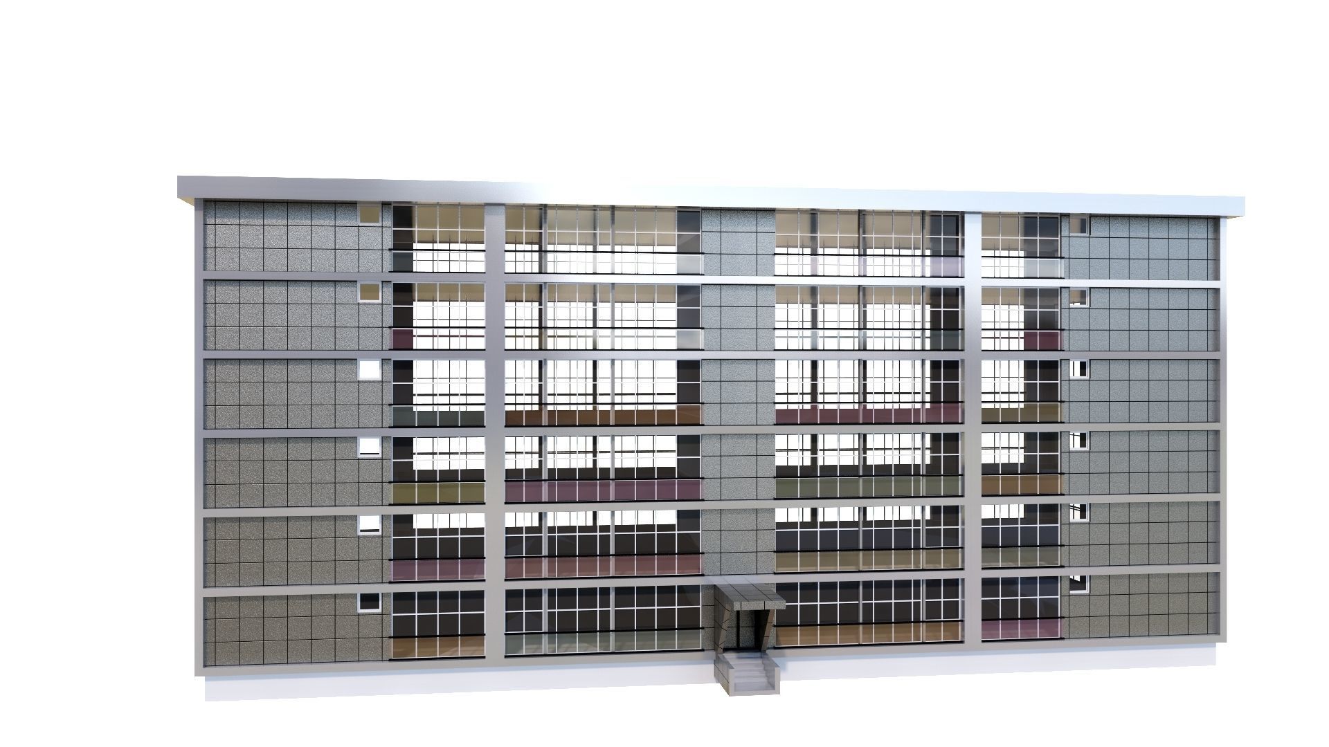 HOUSE 26 Low-poly 3D model_32