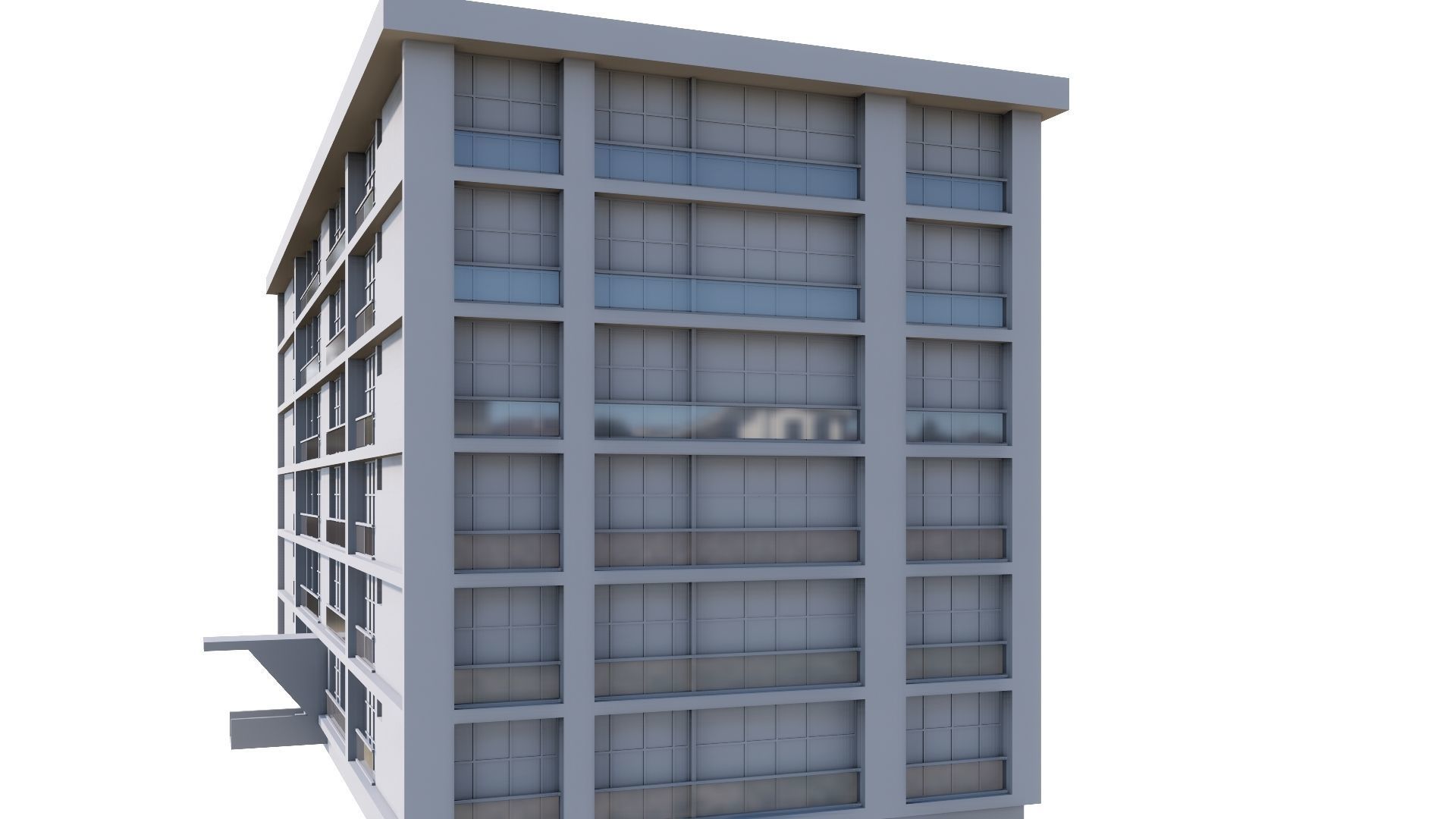 HOUSE 26 Low-poly 3D model_50