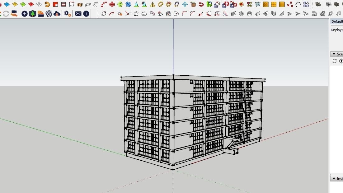 HOUSE 26 Low-poly 3D model_3