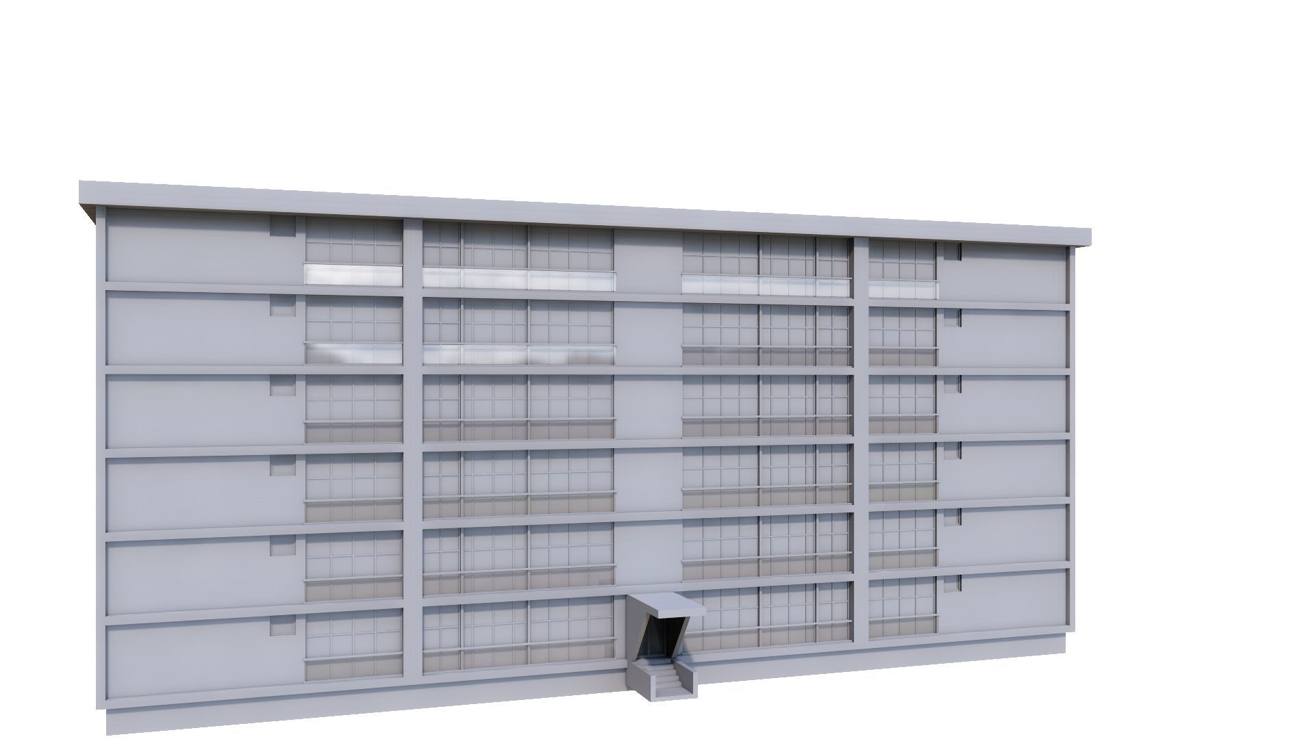 HOUSE 26 Low-poly 3D model_46