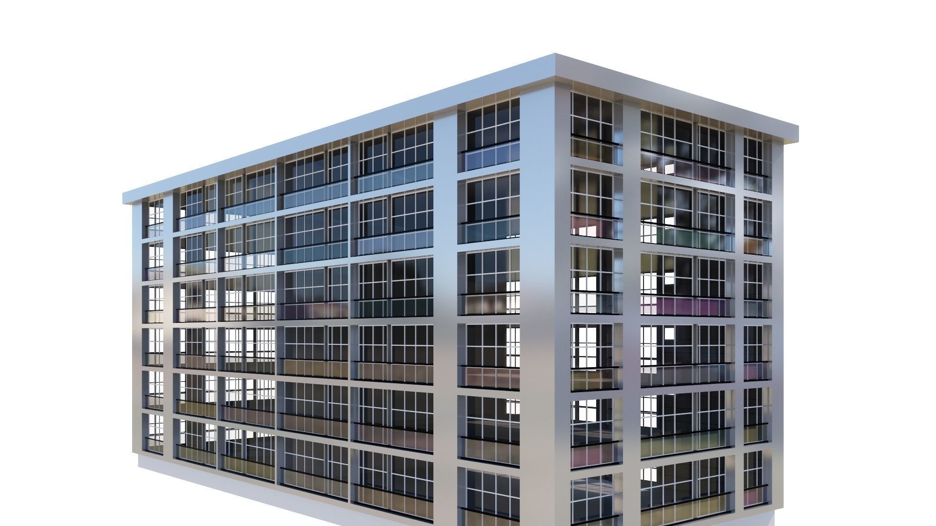 HOUSE 26 Low-poly 3D model_23