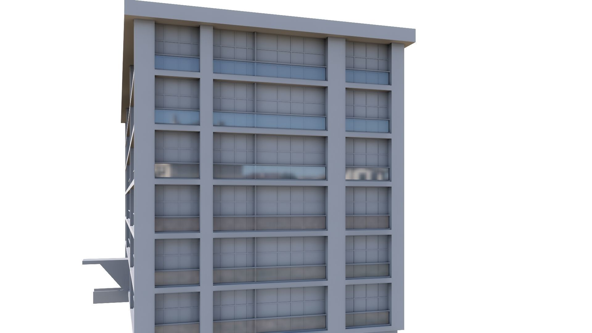 HOUSE 26 Low-poly 3D model_51