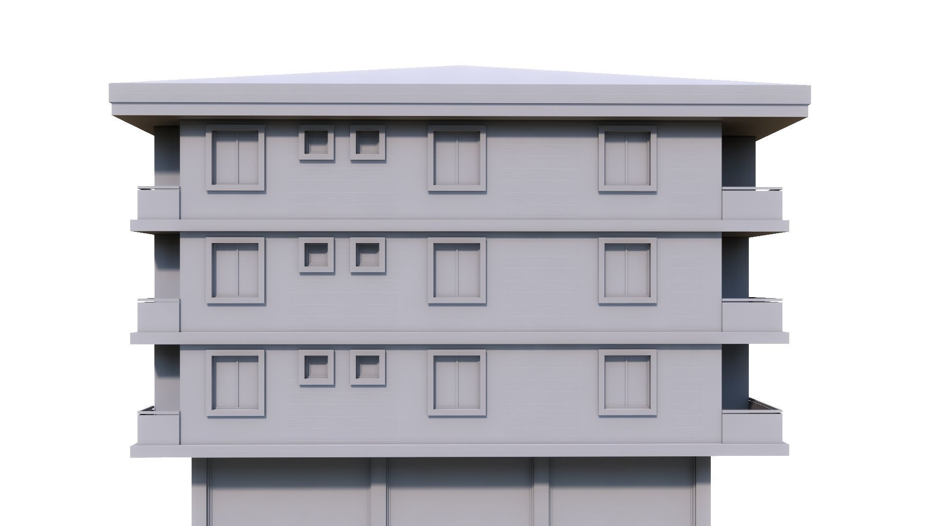 HOUSE 27 Low-poly 3D model_49