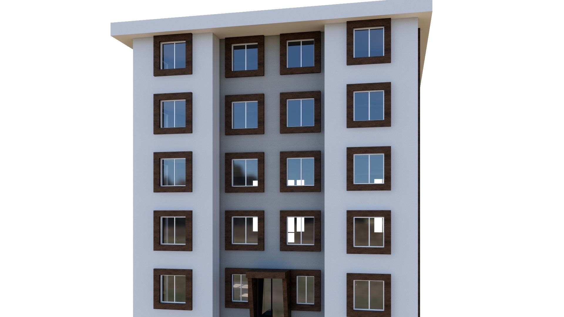 HOUSE 28 Low-poly 3D model_18